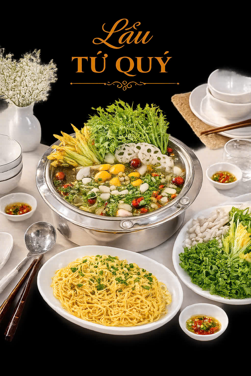 Lẩu tứ quý đặc biệt