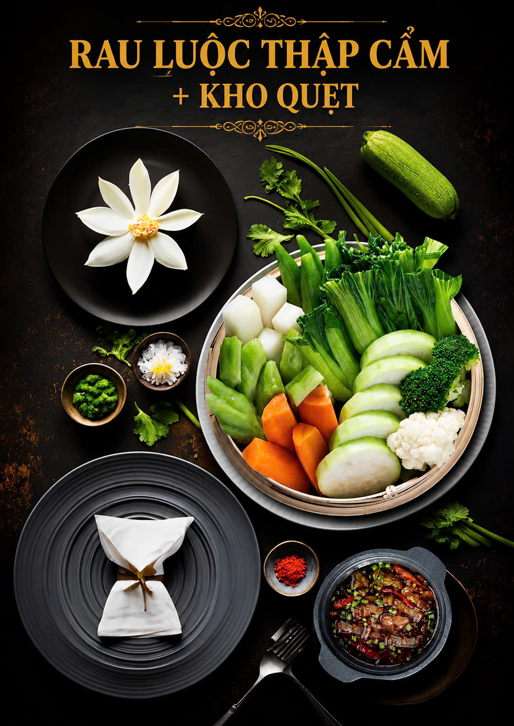 Rau và tráng miệng